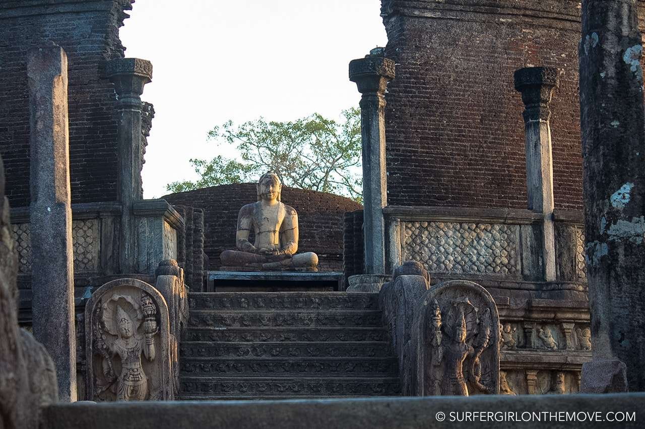 O Quadrângulo em Polonnaruwa, Sri Lanka