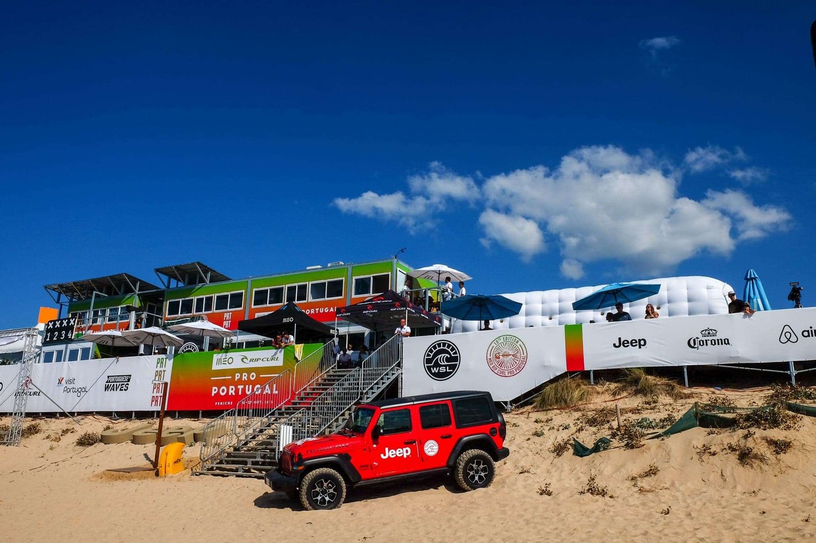MEO Rip Curl Pro Portugal Estrutura