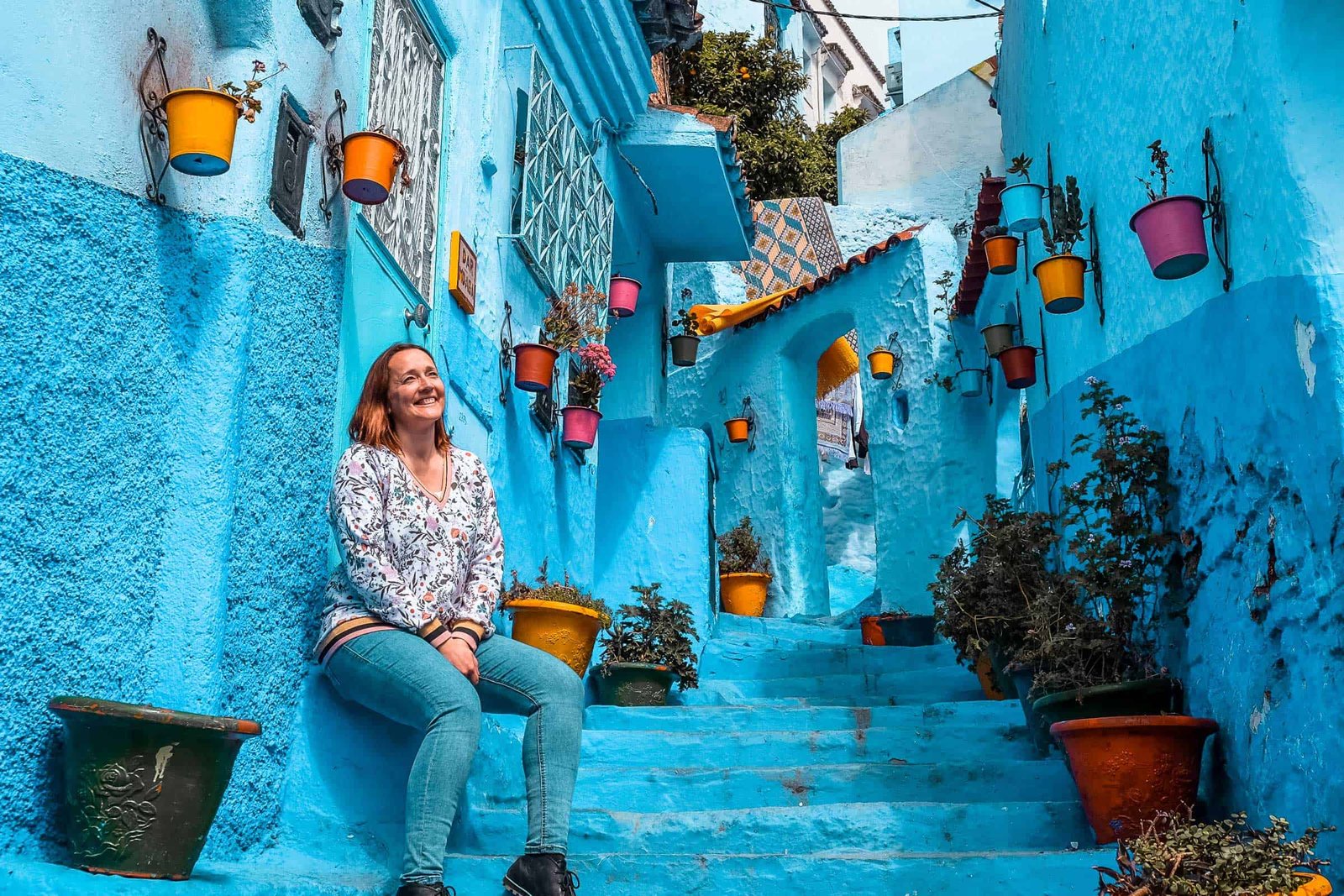 Marlene On The Move em Chefchaouen
