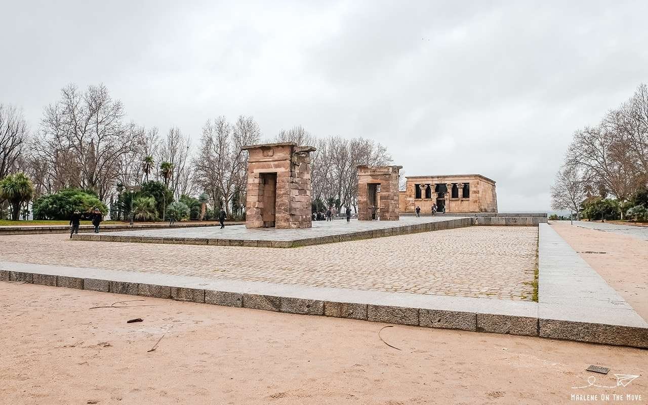 Madrid Templo Debod Temple