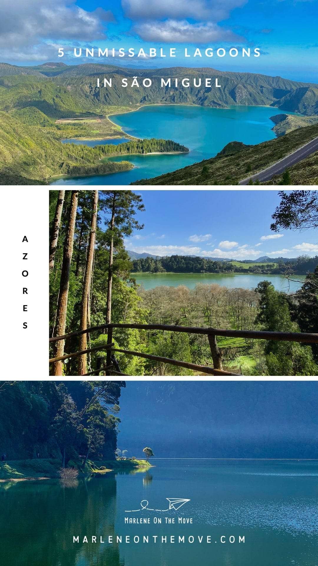 They are one of the main attractions in São Miguel, in the Azores. The lakes appear as oases buried in lush vegetation and are amazing places to visit on the island. Emerge yourself in an unforgettable Azorean postcard.