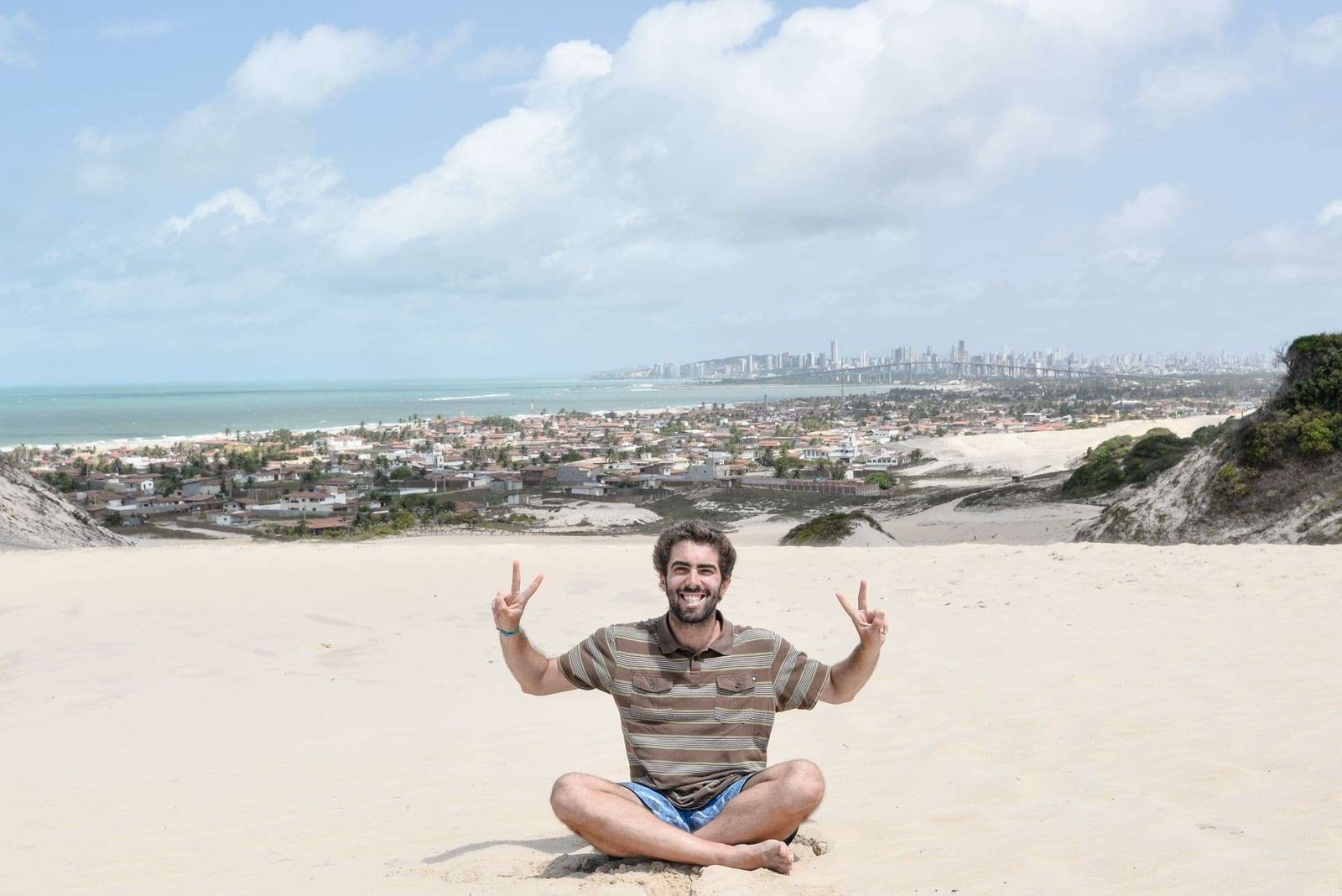 Gonçalo Henriques Num postal no Brasil