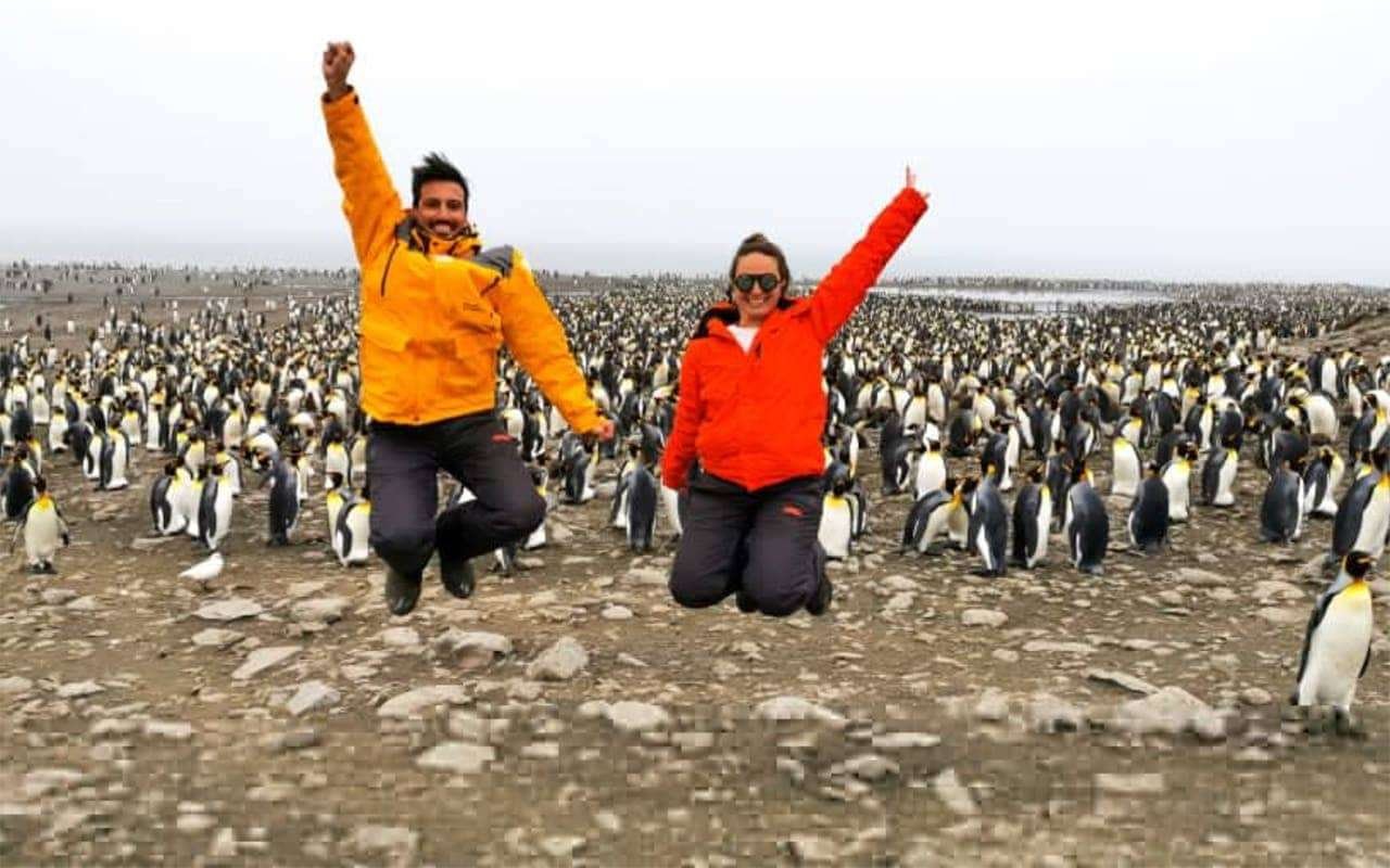 Intrepid Jumpers na Antártida