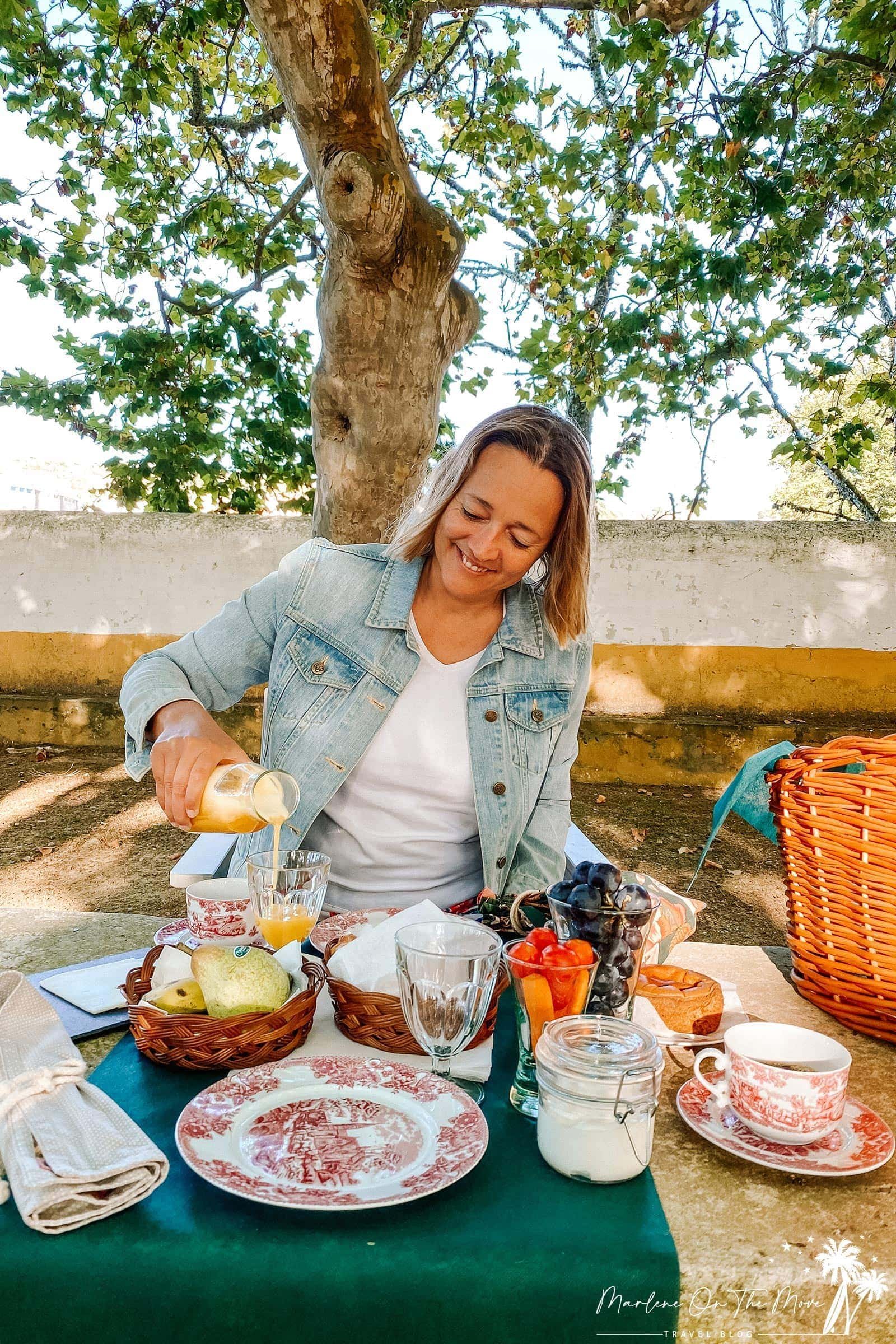 Pequeno-almoço/ Breakfast Quinta da Foz do Arelho Portugal