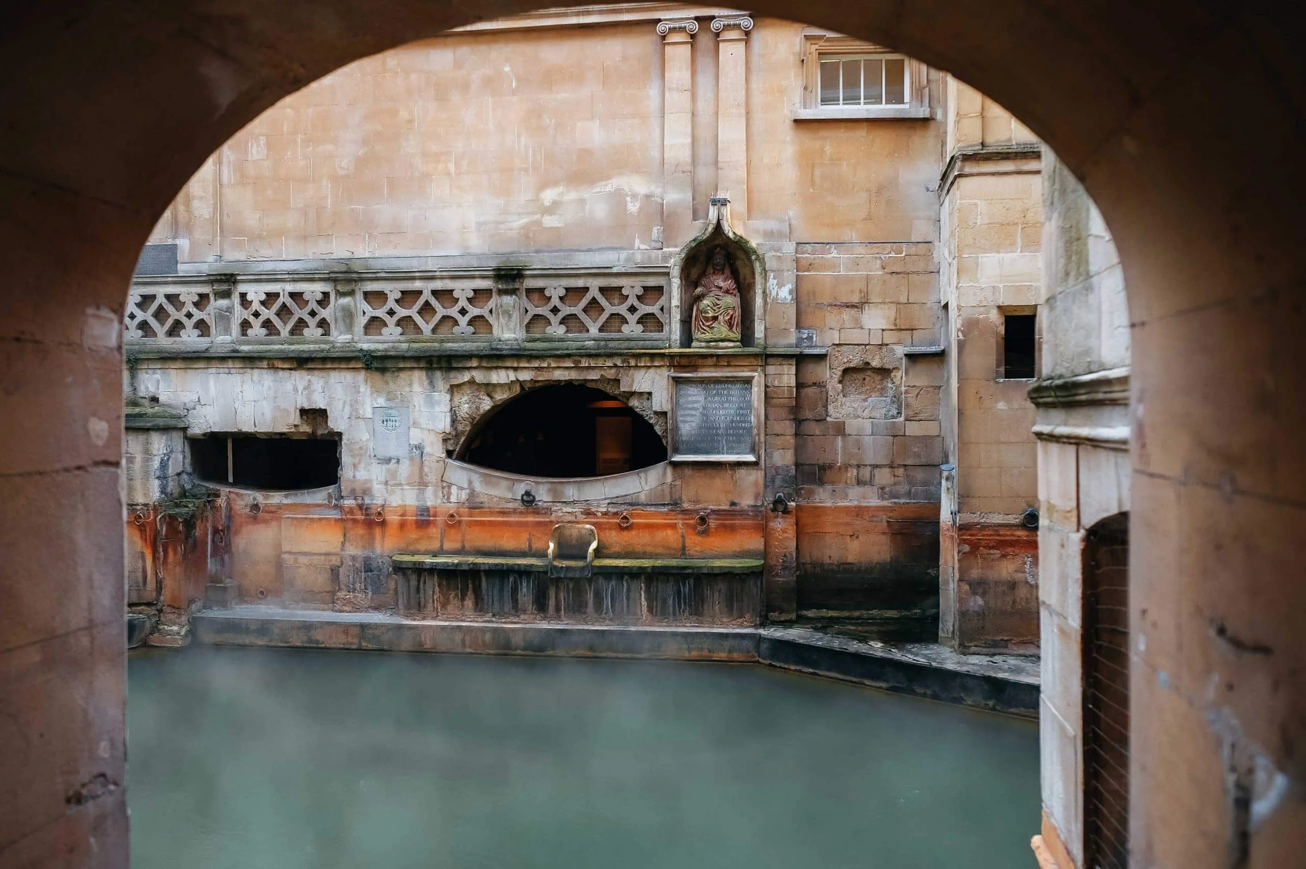 Banhos Romanos em Bath - Roman Baths of Bath