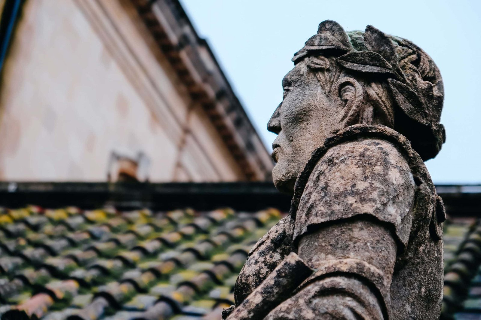 Terraço nos Banhos Romanos de Bath - Terrace in the Roman Baths of Bath