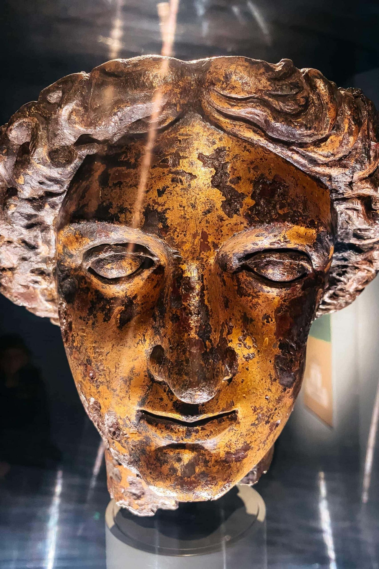 Temple in Roman Baths - Templo nos Banhos Romanos de Bath