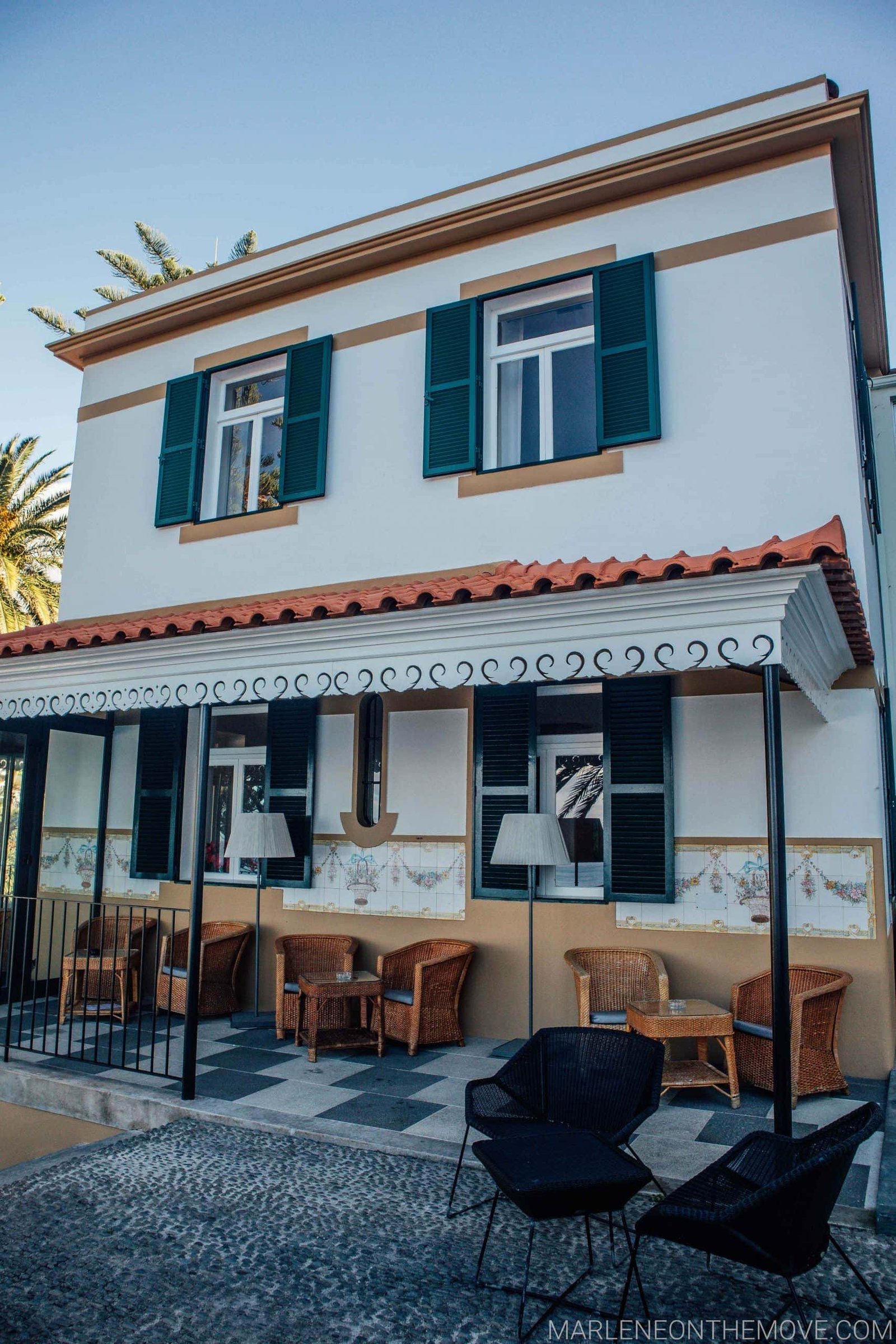 Exterior bar Estalagem da Ponta do Sol