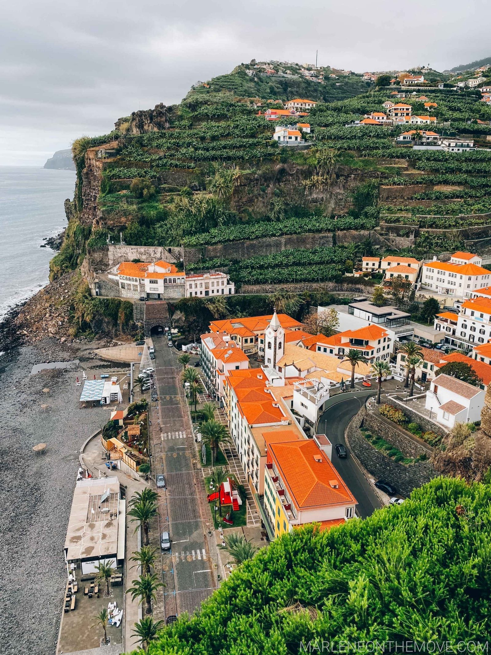 Vista para a Ponta do Sol na Madeira view from the hotel
