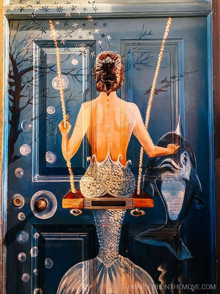 Portas pintadas no Funchal Madeira Painted doors