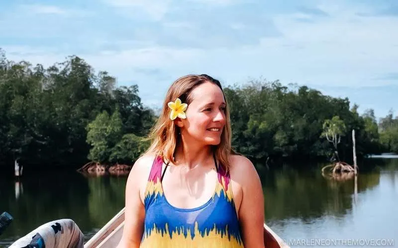 Marlene On The Move in Mentawai surf trip