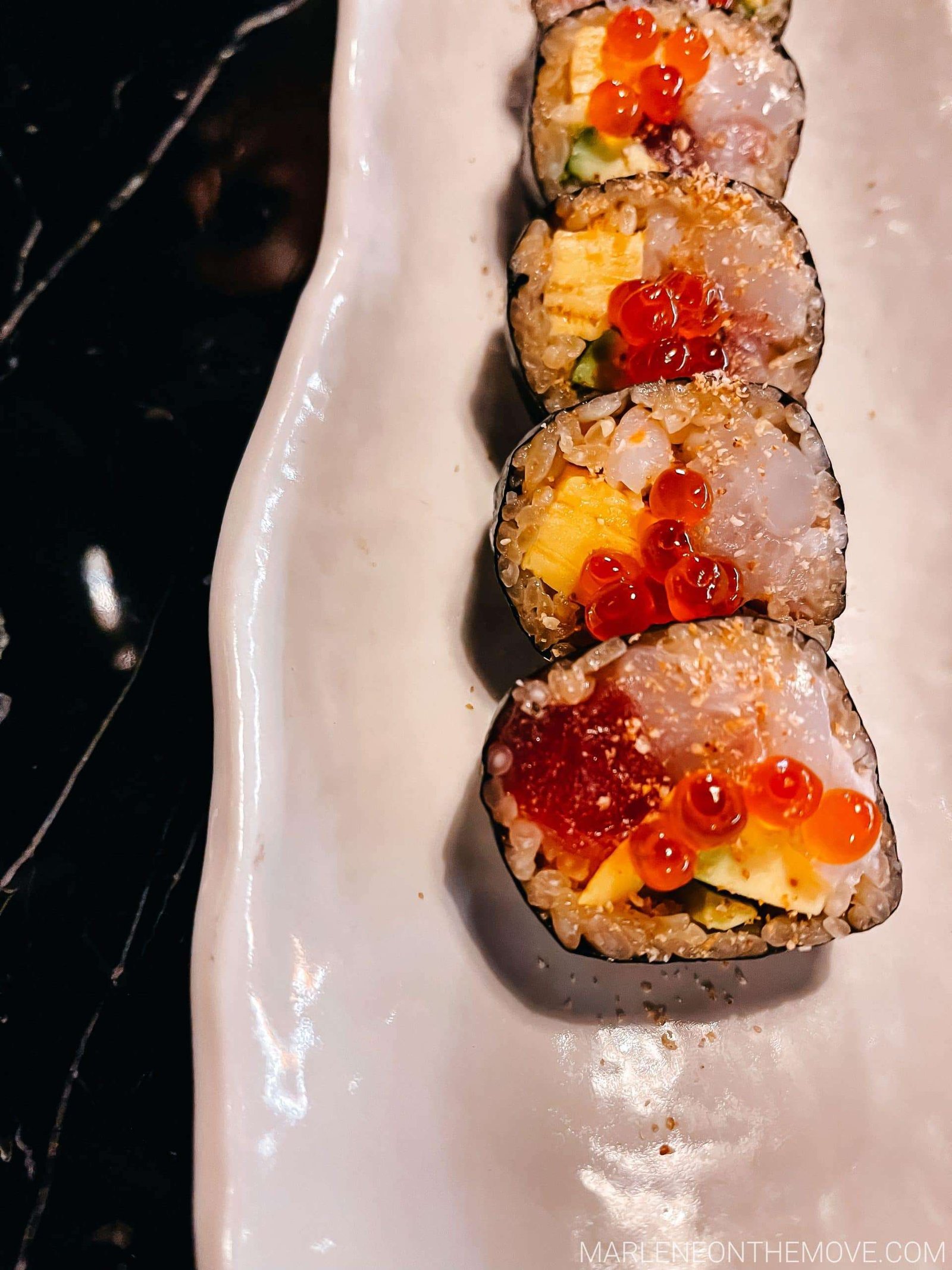 Comida japonesa - Futomaki - Japanese food