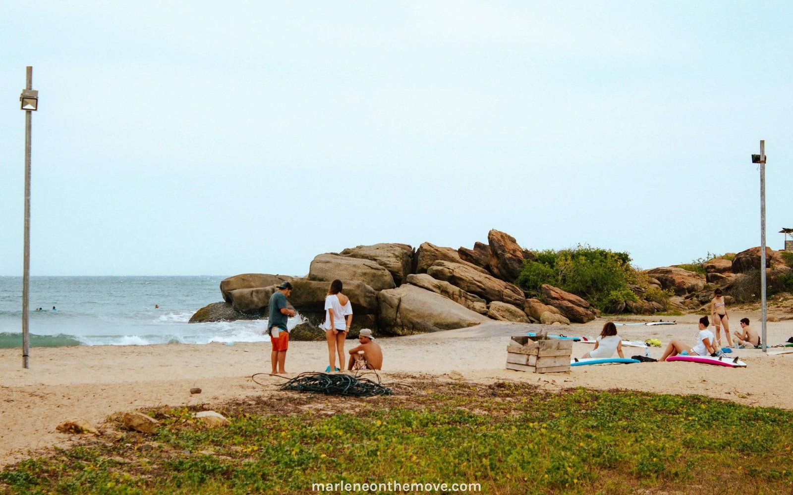 Praia no Sri Lanka - Surf beach in Sri Lanka