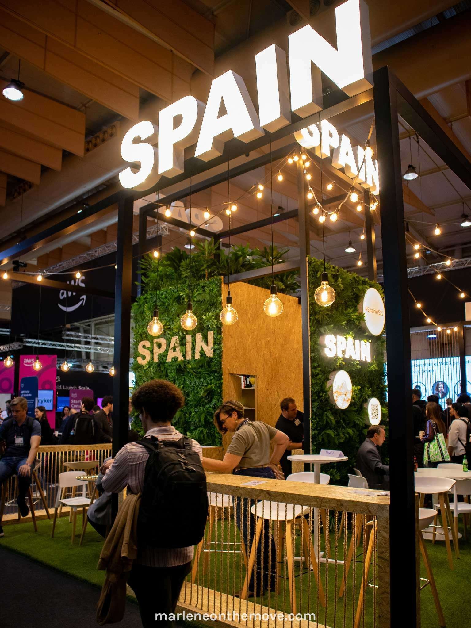 Spain stand at the Web Summit