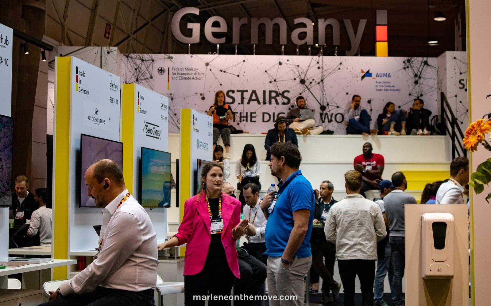 Germany stand at the Web Summit