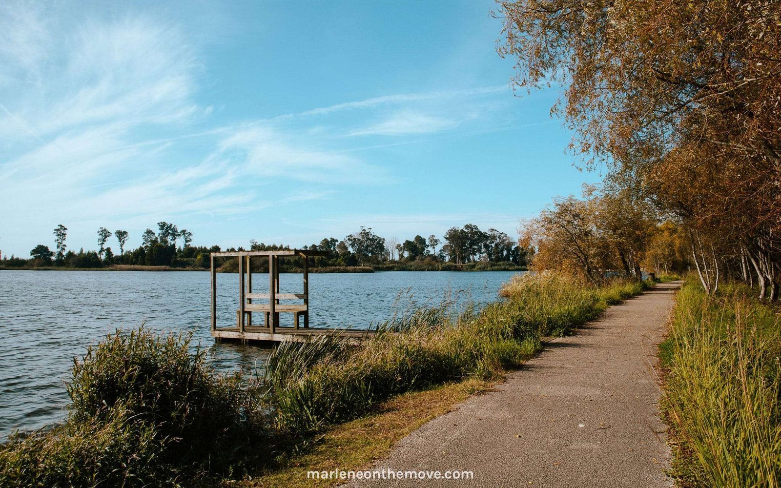 Lagoon in Mira, Coimbra, Portugal