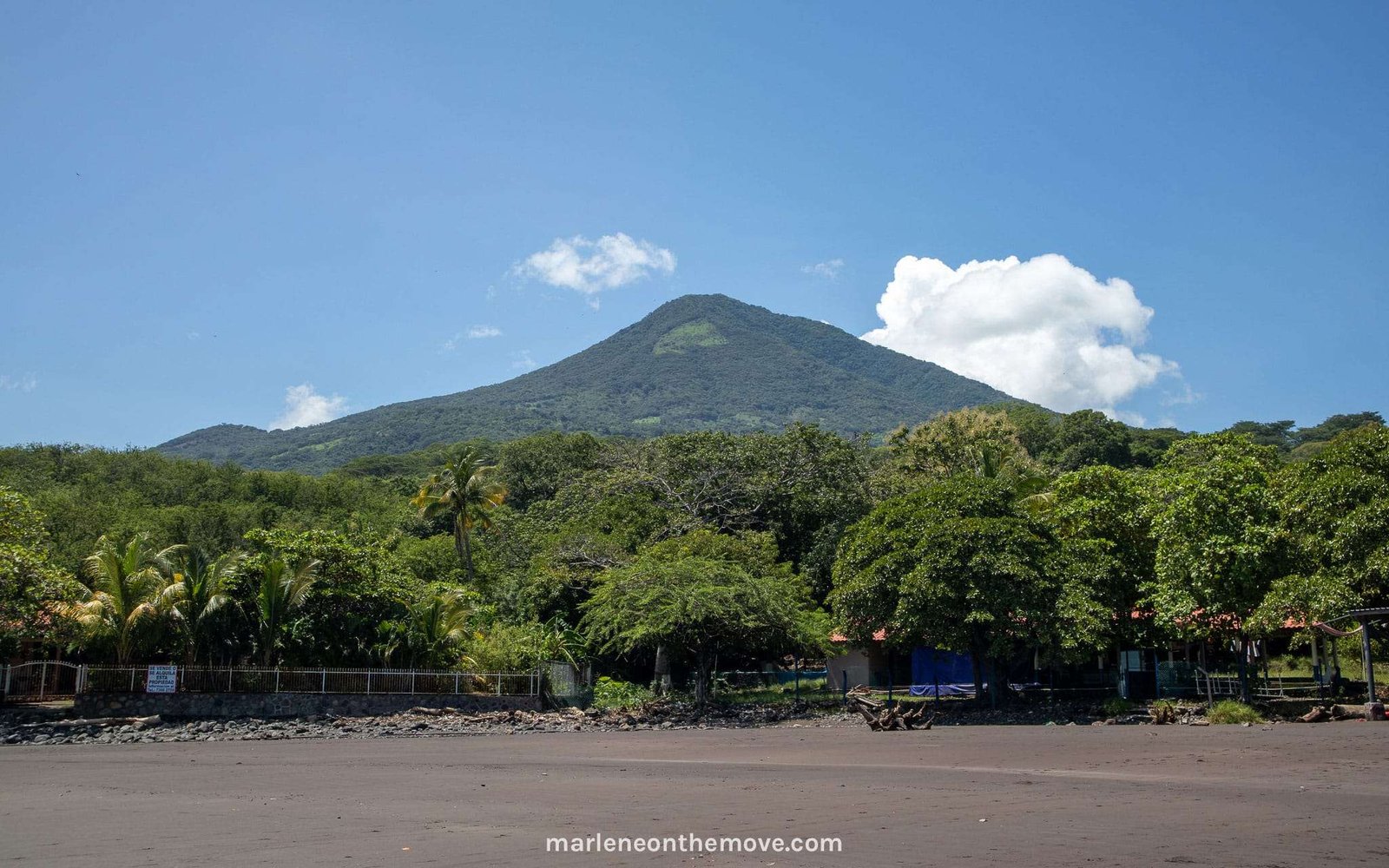 One of El Salvador's volcanoes