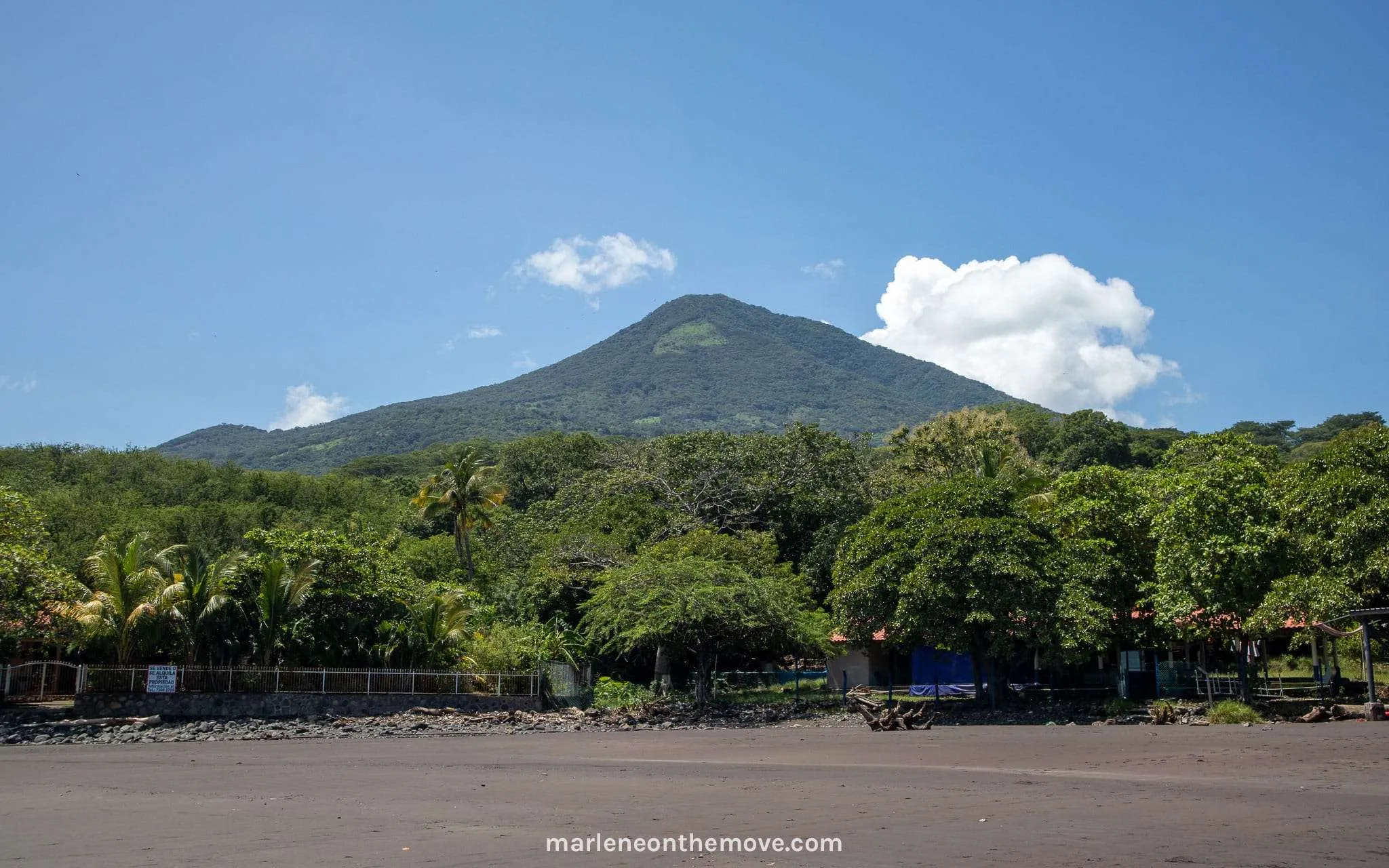One of El Salvador's volcanoes