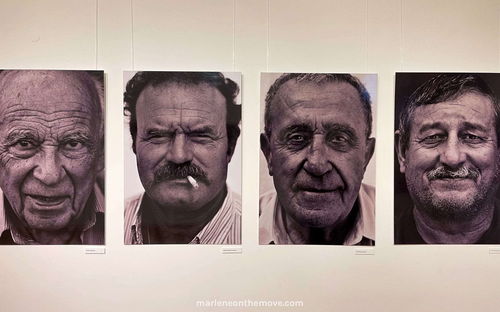 Museu dos Baleeiros, face of the old whalers of Pico