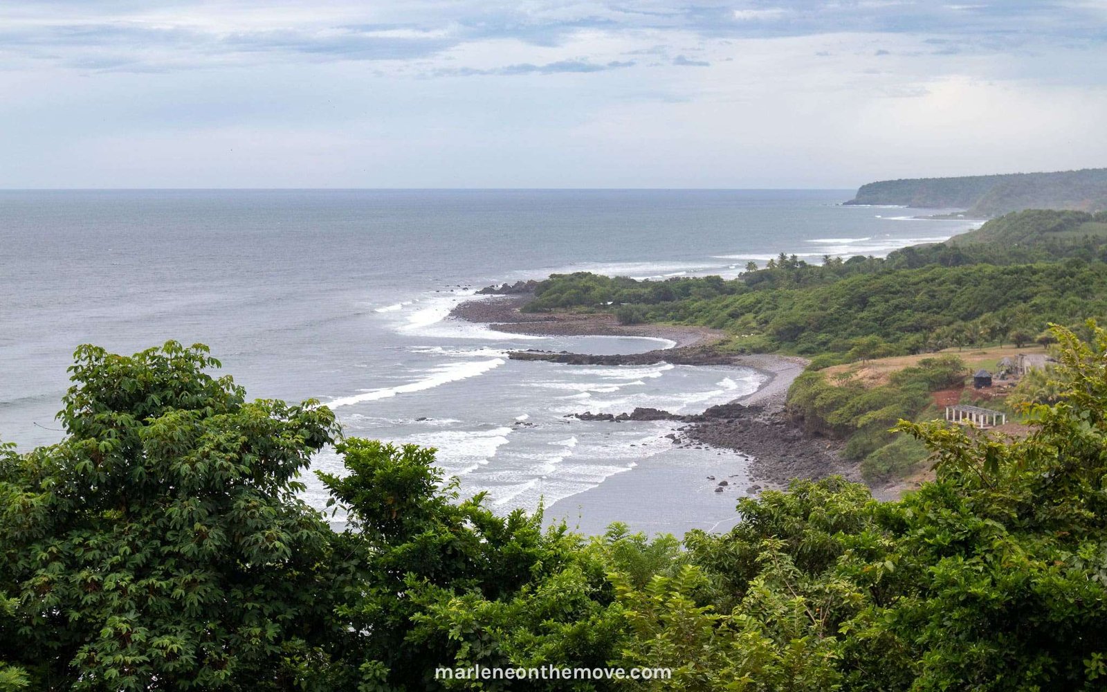 Bird's eye over Punta Mango