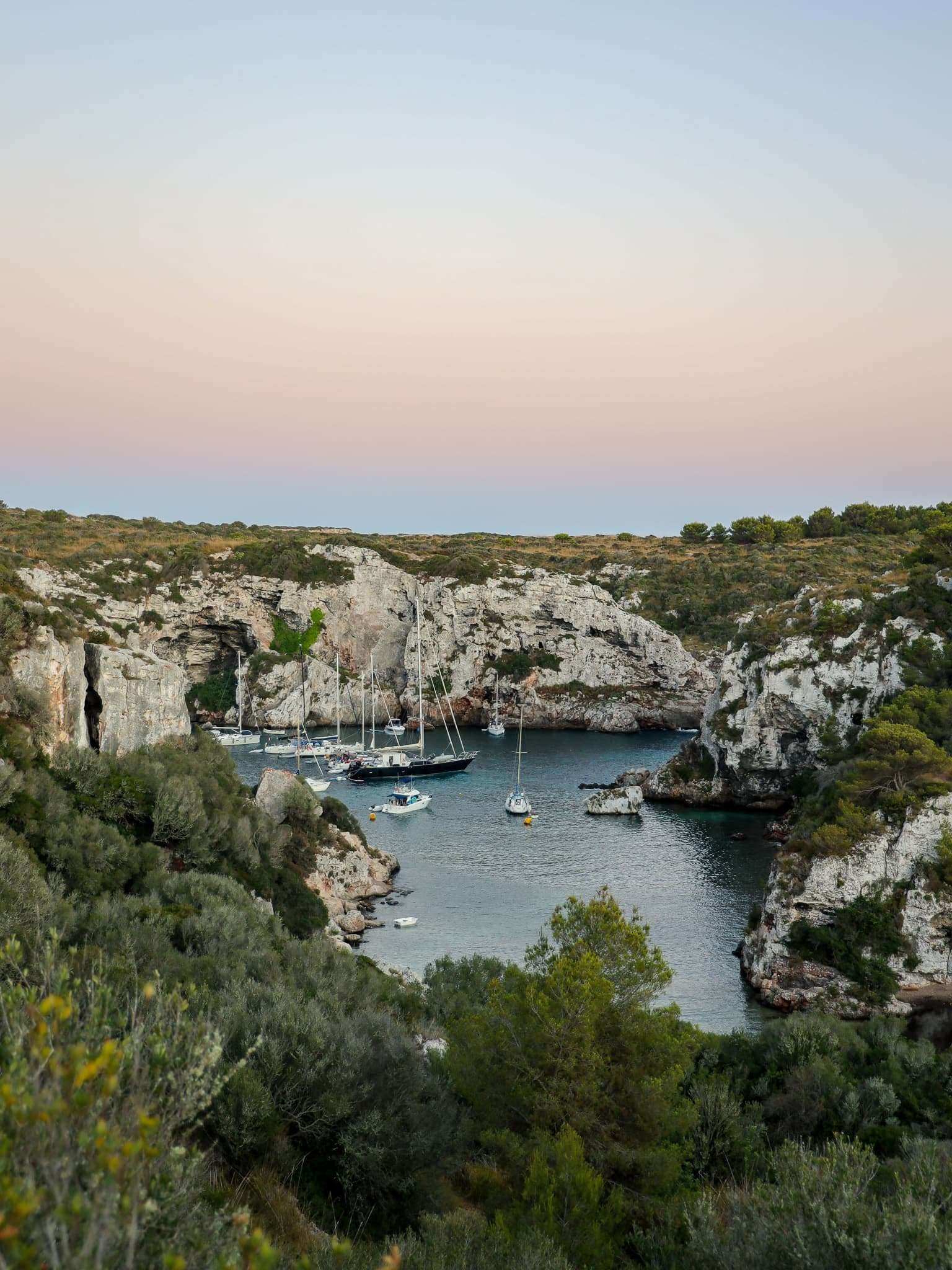 Vista de Menorca