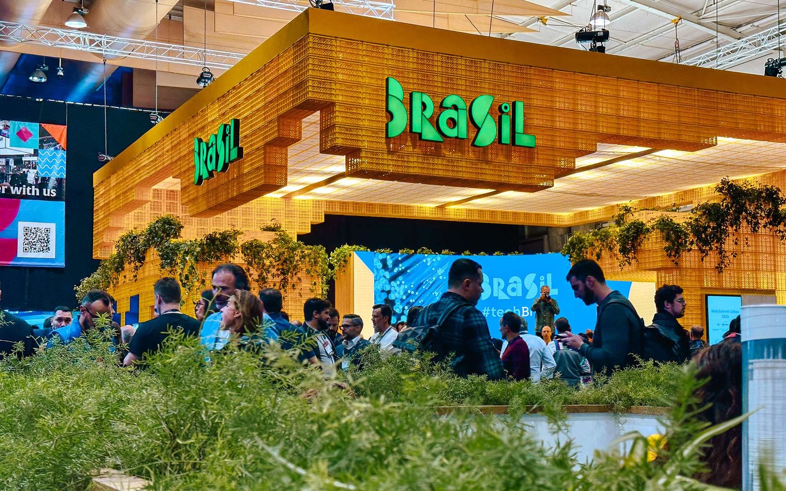 Brasil stand at the Web Summit 2023