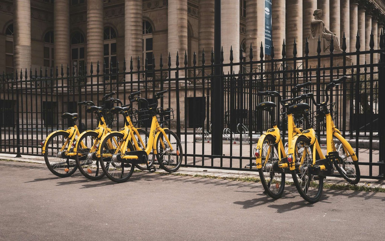 walk or rent a bike if you don't have money to spend on travel