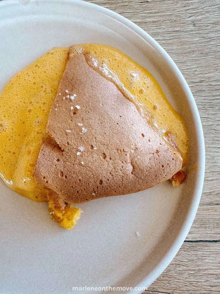 Sponge cake at Olaias restaurant Figueira da Foz