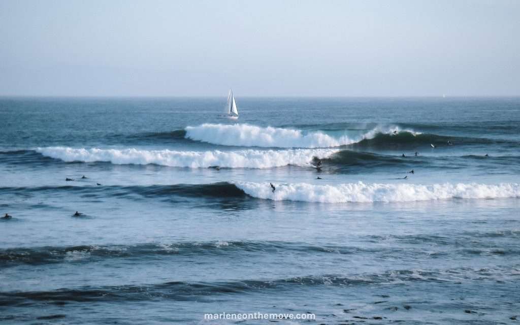 Steamers Lane em Santa Cruz, California
