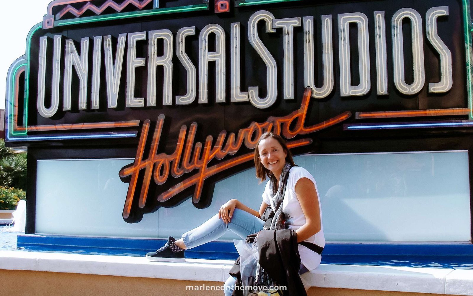 Marlene On The Move nos Universal Studios, Hollywood