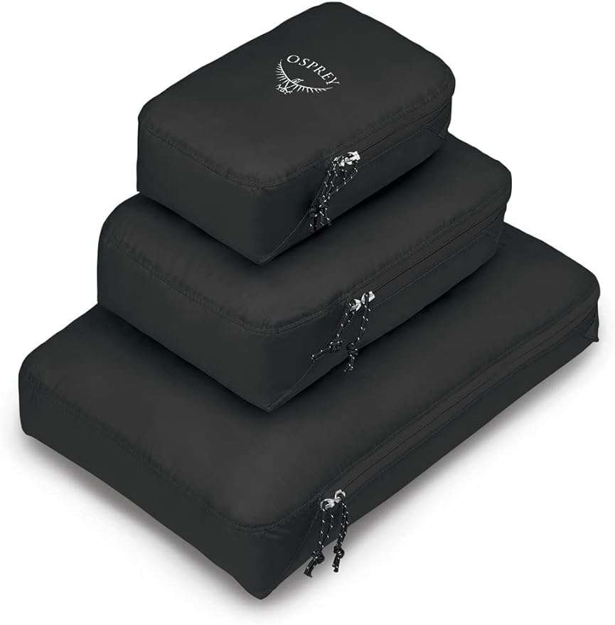 O que levar na mala de viagem: Osprey packing cubes