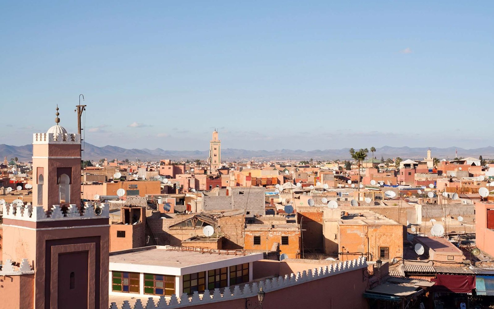 Cidade histórica murada de Marraquexe, Marrocos