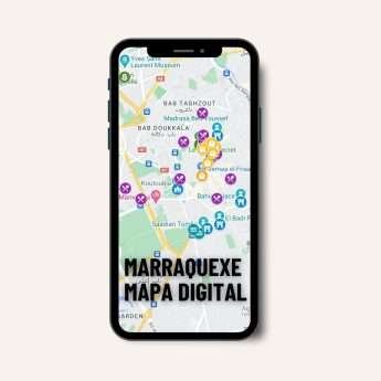 Marraquexe Mapa Digital para descobrir a cidade