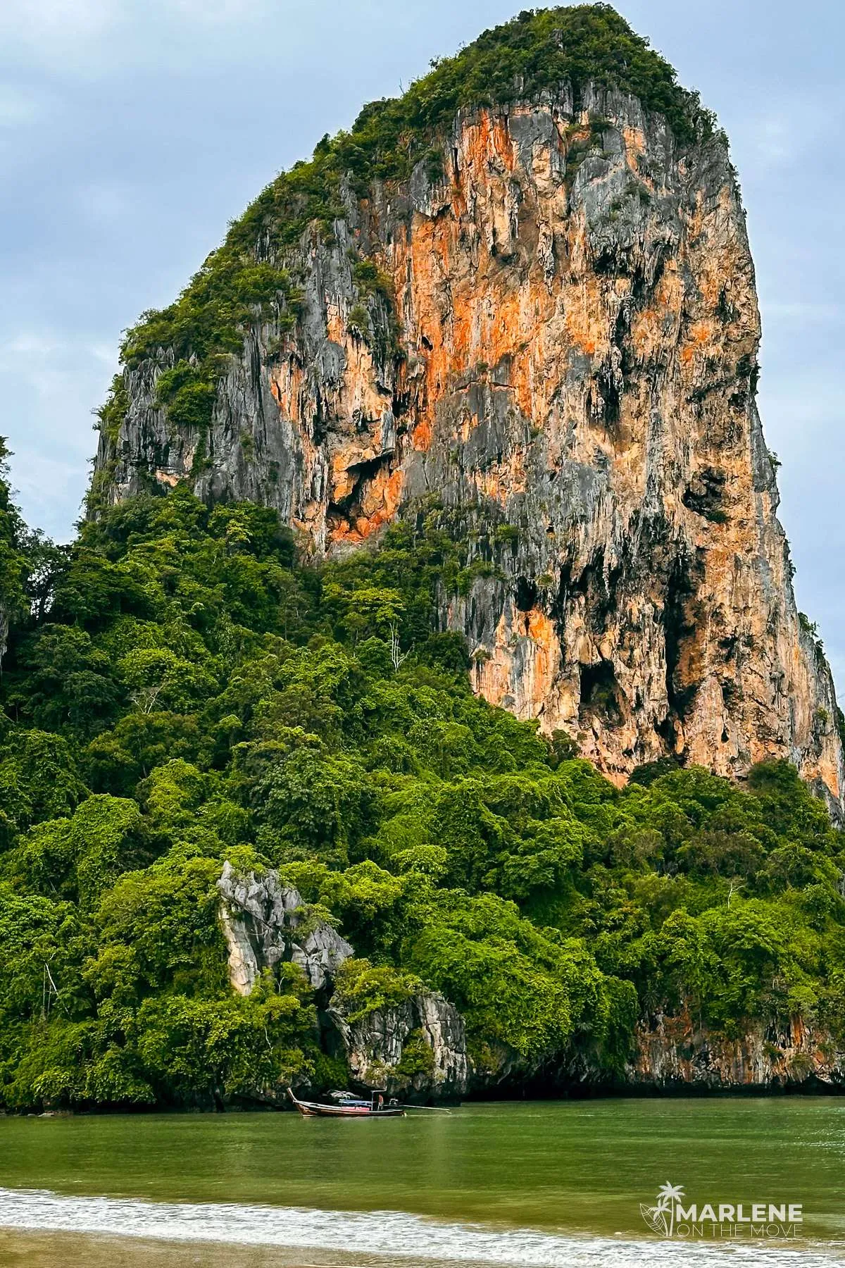Railay Beach scenery in Thailand