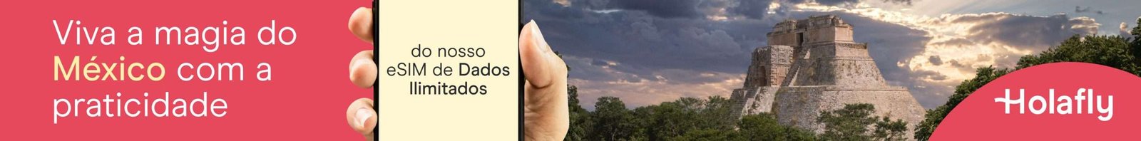 Holafly eSIM com 5% de desconto e internet ilimitada