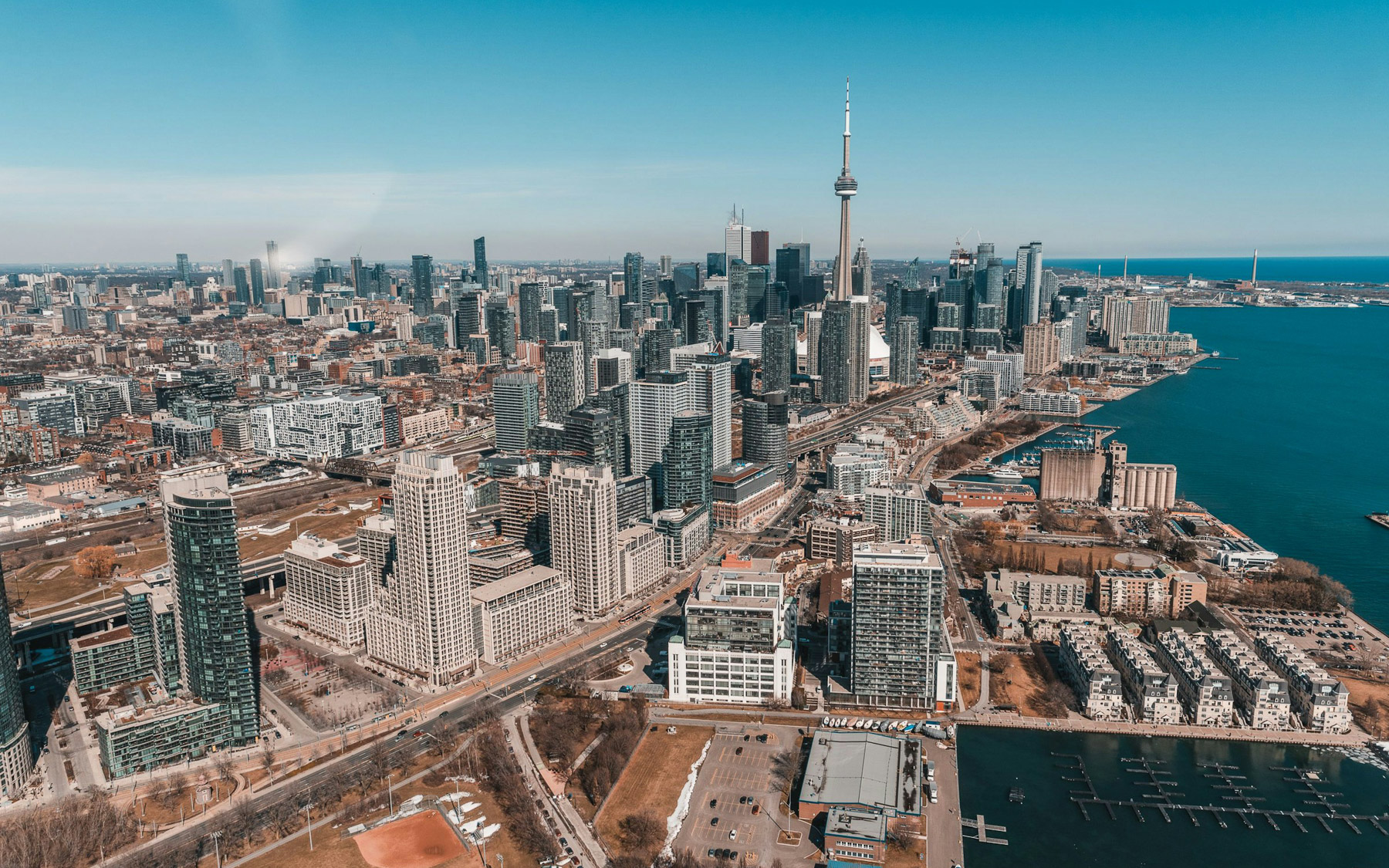 Vista sobre Toronto, Canadá