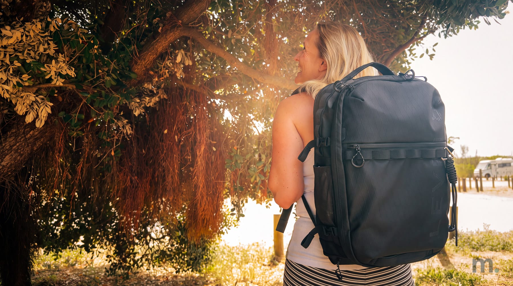 Level8 Navigator backpack in action at Vodafone Paredes de Coura festival, in Portugal