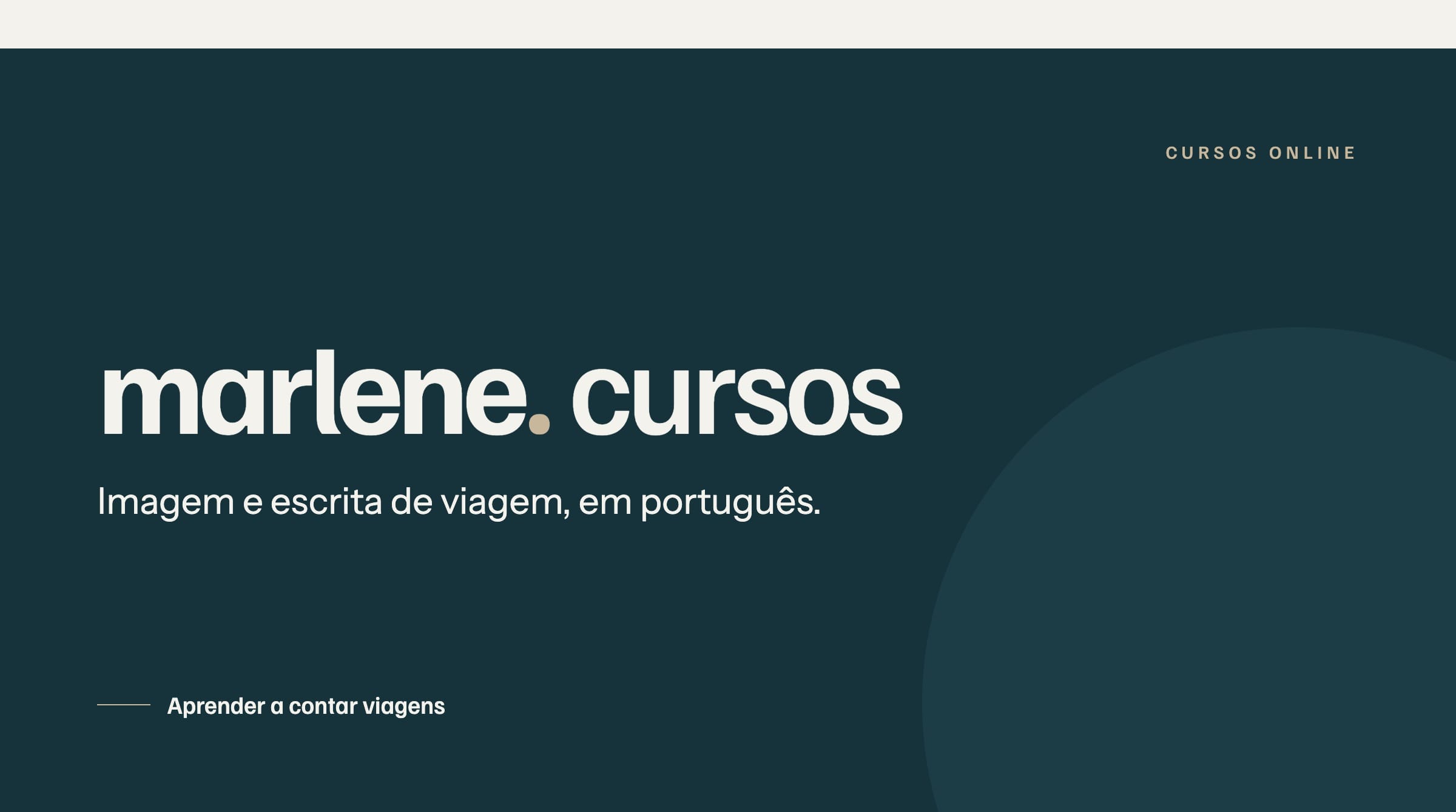 cursos marlene on the move imagem e escrita de viagem
