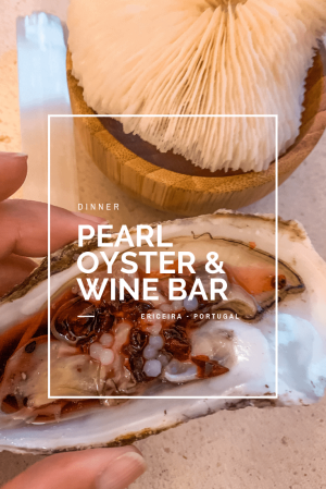 There's a new place in town, and it's called Pearl Oyster & Wine Bar. In Ericeira, Portugal, this new spot gives you the world on the walls, the furniture and on the dishes that comes to the table.