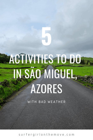 The Azores islands are famous for its unstable weather. But when a storm hits on the largest island of the archipelago, São Miguel, what to do?