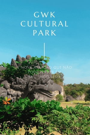 Quer ver uma das maiores estátuas do mundo? No GWK Cultural Park, em Bali, na Indonésia, poderá ver esse monumento e muito mais. Uma visita obrigatória na Ilha dos Deuses.