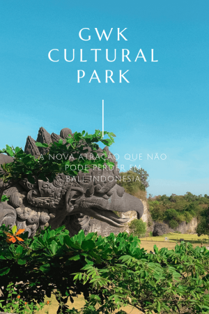 Quer ver uma das maiores estátuas do mundo? No GWK Cultural Park, em Bali, na Indonésia, poderá ver esse monumento e muito mais. Uma visita obrigatória na Ilha dos Deuses.