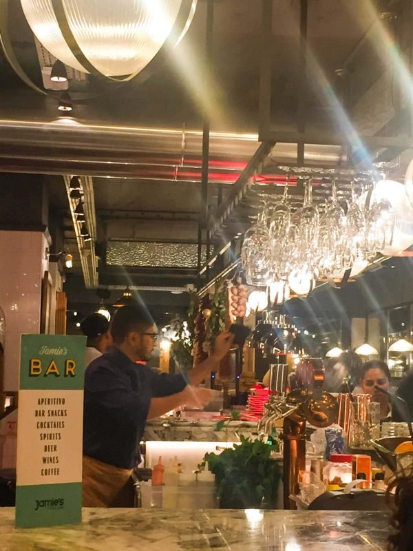 Jamie's Italian Lisboa bar